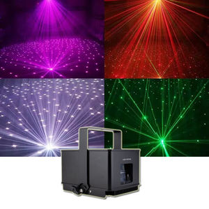 星星激光灯闪烁星星效果 RGB 全彩或纯白 DJ 激光投影灯 DMX 家庭派对表演 - Product Image 3