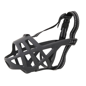 Nouvelle muselière pour chien, douce, respirante, à fixation bidirectionnelle, anti-prise de bec, n'empêche pas de manger ni de boire. - Product Image 2
