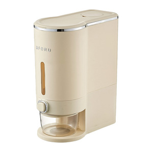 An Zhenya Rice <b>Storage</b> Container 20kg Sealed Insect Proof Moisture Proof With Press To Dispense Design For Kitchen Use - Product Image 2