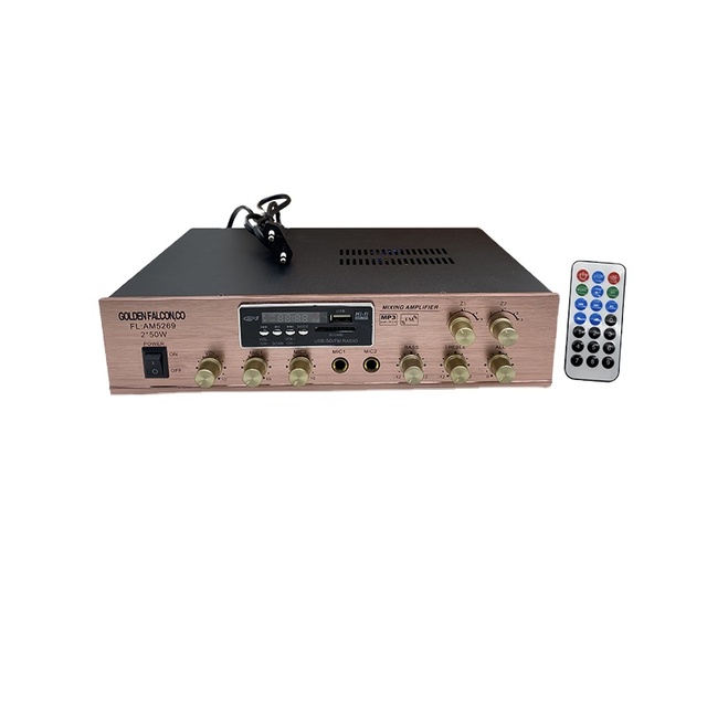 Public Address System Sistema De Sonido 100W Power Amplifier Stereo Speaker Professional Power Amplifier Portable