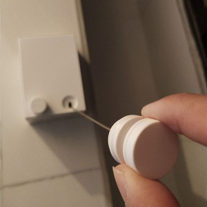 Vente directe d'usine intérieur sans poinçon <span class=keywords><strong>mural</strong></span> rétractable fil d'acier étendoir à linge Invisible rétractable corde à linge - Product Image 6