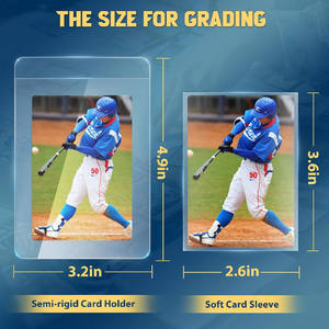 Services d'Impression de Logo sur Mesure pour Porte-Cartes Rigides Transparents et Toploaders Semi-Rigides Personnalisés pour Votre Marque - Product Image 4