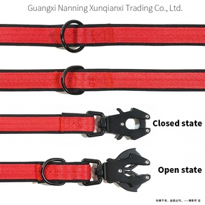 Oem Tùy Chỉnh Nhiệm Vụ Nặng Nề Vật Nuôi Có Thể Điều Chỉnh Chéo Cơ Thể Chạy Dây Rảnh Tay Đa Chức Năng Ếch Clip Chó Dây Đeo Tùy Chỉnh Thiết Kế Logo - Product Image 4