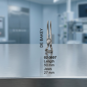 Pince chirurgicale Debakey Bulldog 50 mm en acier, manuelle - Product Image 3
