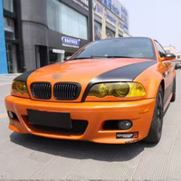 Kit de Carrocería de Alto Rendimiento M Power Tipo M3 de Gran Venta para BMW Serie 3 E46 1998-2004 con Parachoques Delantero y Trasero