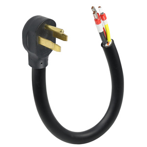 Câble de charge pour camping-car et véhicule électrique, NEMA 14-50P vers fil nu, 50A 250V, haute résistance, avec cordon d'alimentation - Product Image 3
