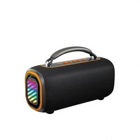 Lampu Portabel Warna-warni yang Kuat, Speaker Subwoofer Nirkabel TWS dengan Bass Mendalam untuk Luar Ruangan & Rumah