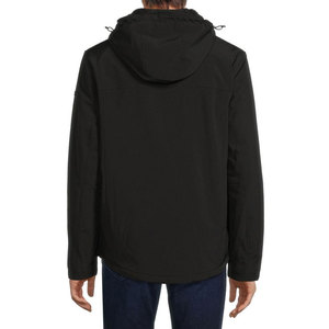 Wholesale <b>Lightweight</b> Softshell <b>Jacket</b> With Hooded Collar Windproof Outdoor Custom Logo Casual Apparel Softshell <b>Jacket</b> for <b>Men</b> - Product Image 2