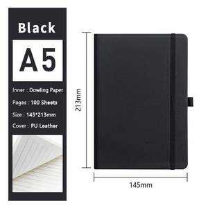 Promotional Manufacturer Custom A5 Softcover PU Leather <b>Note</b> <b>Book</b> Business Gift Office Supplier Notebook With Logo - Product Image 6