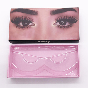 Giá Rẻ Tùy Chỉnh In Ấn Màu Hồng Nhãn Hiệu Riêng Lông Mi Bao Bì Hộp Giấy Tùy Chỉnh Giấy Hộp Lông Mi - Product Image 2