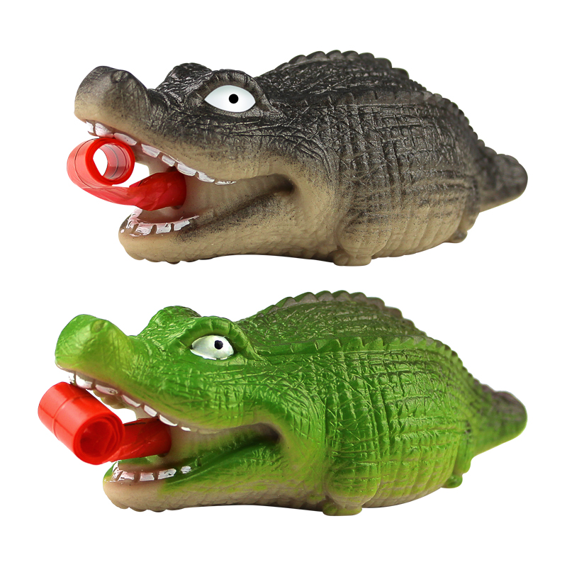 Jixin Two Colors Crocodile Decompression Intellectual Development