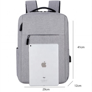 Sac à dos unisexe imperméable en polyester avec port USB pour ordinateur portable, idéal pour les affaires, les loisirs et les voyages – Meilleure vente - Product Image 2
