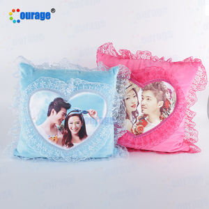 Canapé confortable décoratif personnalisé imprimé Sublimation oreiller couvre les cas blancs en Stock - Product Image 4