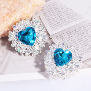 2025 New Design Love Rhinestone Crystal Heart Beads for Pens <b>DIY</b> Jewelry Phone Chains <b>Accessories</b> - Product Image 5