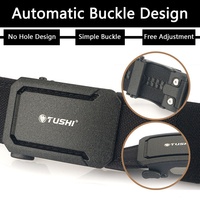 Ceinture tactique d'entraînement extérieur pour hommes TUSHI en nylon rigide avec boucle en alliage, 120 cm, personnalisable, en stock, vente en gros, directement de l'usine