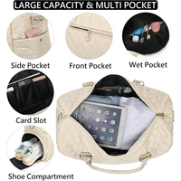 Sac de voyage de luxe en gros, sac de sport pour les voyages d'affaires, sac de voyage pour femmes, sac de sport