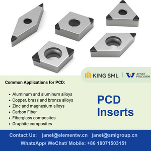 Chất lượng cao Kim Cương <span class=keywords><strong>PCD</strong></span> chuyển công cụ CBN kim cương chèn Vua SML nhóm CNC chèn <span class=keywords><strong>PCD</strong></span> đa tinh thể kim cương chèn - Product Image 3