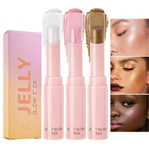 Baume lumineux d'hydratation léger <span class=keywords><strong>Illuminateur</strong></span> crémeux Dewy Shimmer Glow <span class=keywords><strong>Stick</strong></span> Maquillage Gelée Surligneur Bâton - Product Image 1