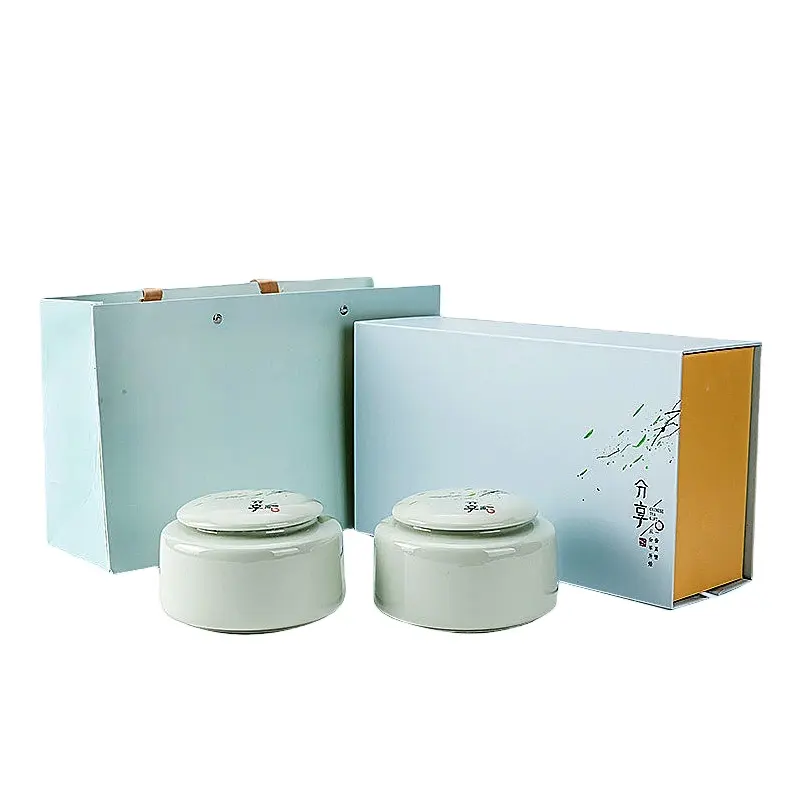 2024 Tea cup paper packing box coffret delicate box and paper bag