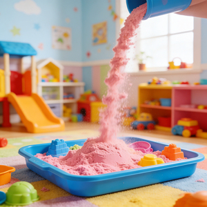 Sable Magique Non Toxique pour Enfants, Sable Spatial Éducatif et Amusant pour Jouer au Château et à la Plage - Vente Chaude Usine - Product Image 5