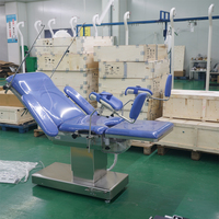 Table d'accouchement électrique en acier inoxydable pour hôpital et clinique, certifiée CE ISO13485, prix usine