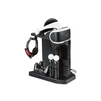 Station de charge multifonctionnelle KJH pour manettes PSVR et manettes PS4, compatible avec les consoles PS4/PS4 Pro/PS4 Slim