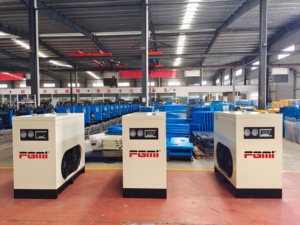 Système de séchage à vis FGMI, sécheur intégré refroidi par air, CA 220V/380V, 1,5-36m/min, 10-300HP, lubrifié - Product Image 4