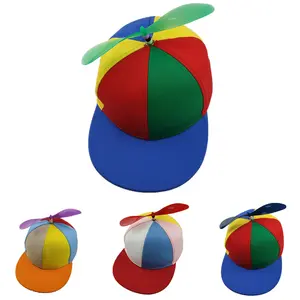면 주문 아이 추진기 모자 다채로운 야구 모자 조정가능한 아이 추진기 모자