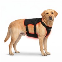 Enveloppe de luminothérapie rouge pour animaux de compagnie 660nm 850nm, coussin LED infrarouge pour chien et chat, confort des articulations et des muscles, attelle de luminothérapie rouge