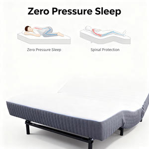 Sessiz Ayarlanabilir Yatma Pozisyonlu Memory Foam Akıllı Yatak, Modern Tasarım Yatak, Ev Yatak Odası Kullanımına Uygun Büyük Boy Yatak - Product Image 4