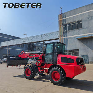 Мини-погрузчик Tobeter H580 с колесной базой 2550 мм, 4 передними дизельными телескопическими электрическими дизельными двигателями - Product Image 3