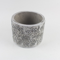 Pots à fleurs en ciment faits à la main, style classique moderne, pour la maison, le jardin, la décoration suspendue au sol et les centres commerciaux