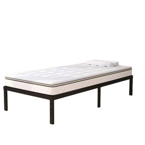 Cama <span class=keywords><strong>de</strong></span> <span class=keywords><strong>Hierro</strong></span> Minimalista Moderna, Reforzada y Ancha, Tamaño Queen e Individual, Sin Cabecera, Directo <span class=keywords><strong>de</strong></span> Fábrica, para Sala <span class=keywords><strong>de</strong></span> Estar o Dormitorio Principal - Product Image 5