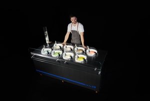 Nouvelle <span class=keywords><strong>machine</strong></span> à glace dure commerciale GALAXY <span class=keywords><strong>PRO</strong></span> V8 grande capacité, 8 saveurs, et congélateur à yaourt en lots, haute productivité, certifiée CE et NSF - Product Image 3