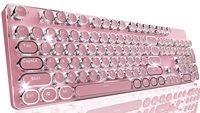 OEM ODM TK950 Typewriter Wireless Mechanical Keyboard Aesthetic TriMode Bluetooth24GWired Retro Punk Typewriter Keyboard with Wh