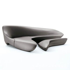 Sofá Luna de Fibra de Vidrio de Una Plaza, Mueble Creativo para Ocio en Centros Comerciales, Oficinas de Ventas, Casas Modelo, Salas de Recepción de Hoteles - Product Image 2