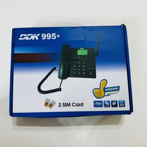 Téléphone fixe GSM double carte SIM avec radio FM DDK 995+ - Product Image 4