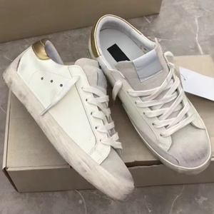 Zapatillas de Diseño Antideslizantes Blancas de Alta Calidad, Cómodas, Estilo Skate, Doradas, para Caminar, a la Moda - Product Image 5