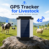 Collar de Rastreo GPS LBS Portátil, Impermeable IP67, de Tamaño Mini, para Ganado, Ovejas y Caballos, Compatible con PC