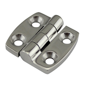 Charnière industrielle en acier inoxydable de 3838 mm à quatre trous pour montage en surface, pour armoire, yacht, marine, camping-car - Product Image 1