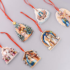 최신 핫세일 가톨릭 장식품 성모 마리아 레진 홈 데코레이션 종교적 맞춤 사이즈 OEM/ODM 브랜드 - Product Image 2