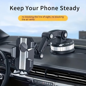 Universal Stable <strong>Car</strong> Dashboard <strong>Suction</strong> <strong>Cup</strong> Holder with 360 Degree Rotation Gravity Mount Mobile Phone Stand for <strong>Cars</strong> &amp; Trucks - Product Image 2