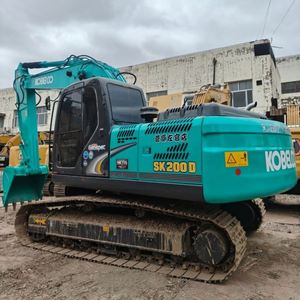 Excavadora de cadenas de 20 toneladas SK200D de bajo consumo de combustible, excavadora de demolición de alta resistencia y alta eficiencia para chatarra metálica - Product Image 4