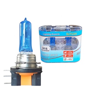Ultra White <span class=keywords><strong>H15</strong></span> <span class=keywords><strong>12V</strong></span> <span class=keywords><strong>15</strong></span>/<span class=keywords><strong>55W</strong></span> Ampoule de voiture Lampe halogène Autres pièces automobiles - Product Image 1