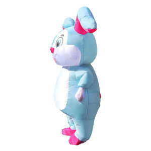 Costume gonflable de cosplay, costume de lapin gonflable, costume intégral gonflable, costume de luxe pour Halloween et Pâques, taille adulte - Product Image 5