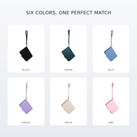 Nouvel Étui Portefeuille en Cuir Premium avec Emplacements pour Cartes et Dragonne pour iPhone Duo Ultra Fold, Antichoc et Magnétique
