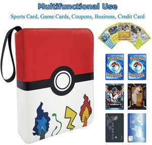 400 Túi giao dịch thẻ chất kết dính PU da 4 túi <span class=keywords><strong>b</strong></span>óng đá thẻ tài liệu Vòng chất kết dính với thư mục Túi chủ - Product Image 6