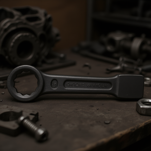 Llave poligonal de cromo vanadio de 12 mm con extremo abierto para reparación mecánica - Product Image 3