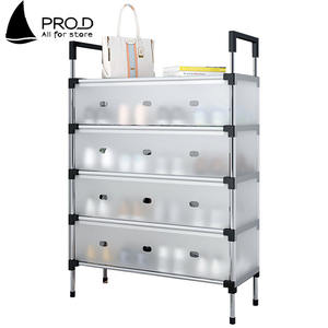 Mehr schicht iger staub dichter Schuh regal, einfacher und multifunktion aler Heims chuh schrank Abnehmbarer Schuhs chrank für bequeme Aufbewahrung - Product Image 2