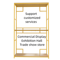 Support de présentoir en métal personnalisé pour magasin de vente au détail, vêtements, vêtements pour femmes et hommes, t-shirt, robe, manteau, jean